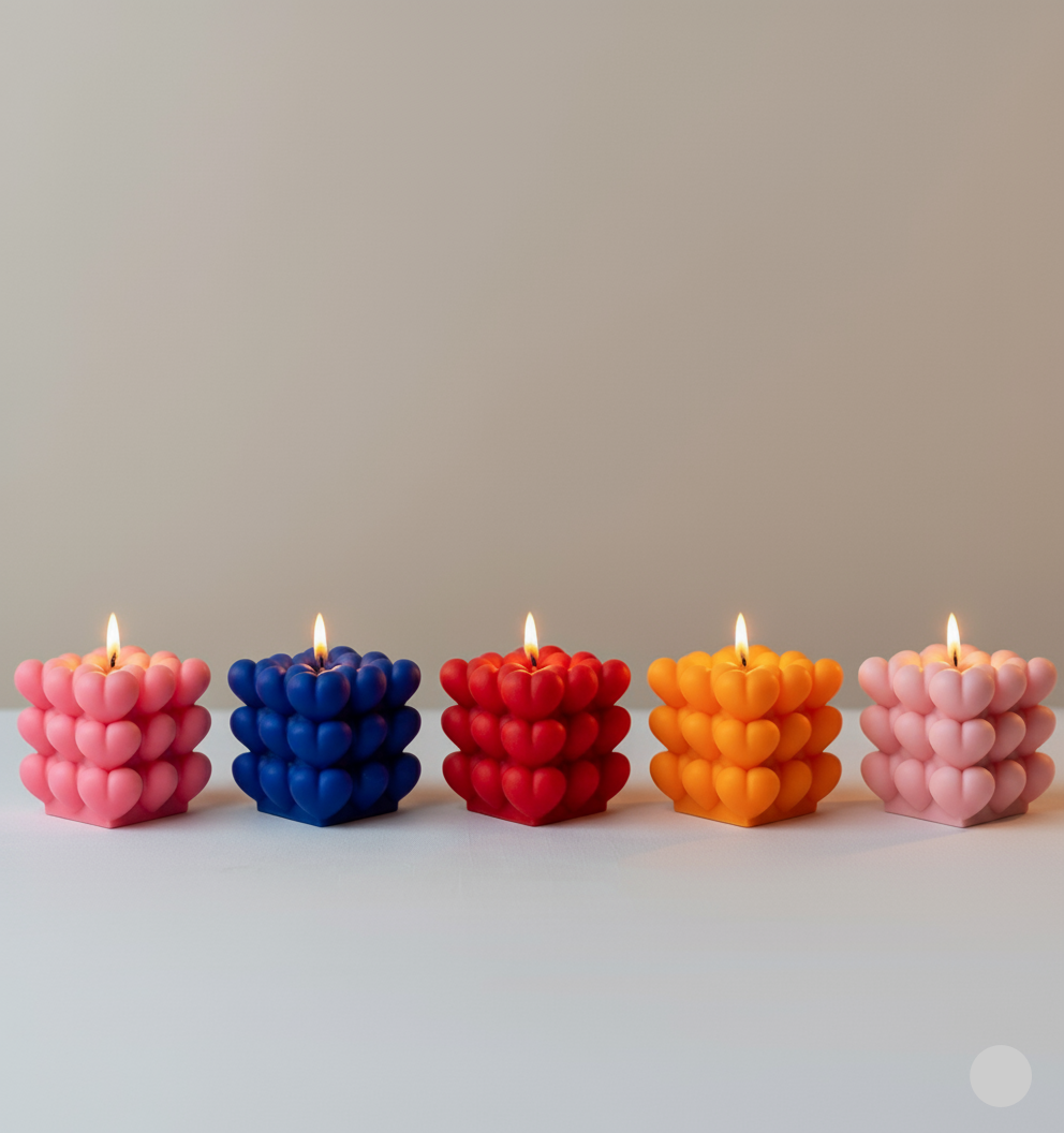 The Heartbeat Designer Candles