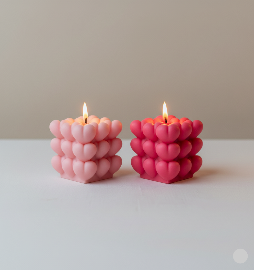 The Heartbeat Designer Candles