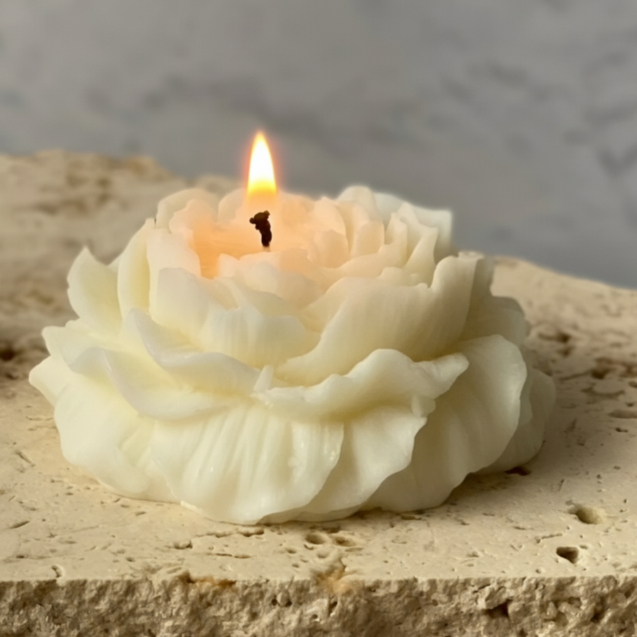 Rose candel |Floral secnted