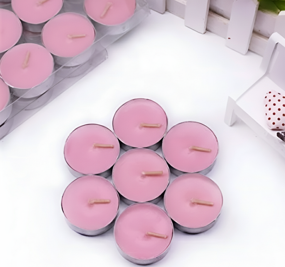 Round Shape Tea Light Candle (pack of 15)
