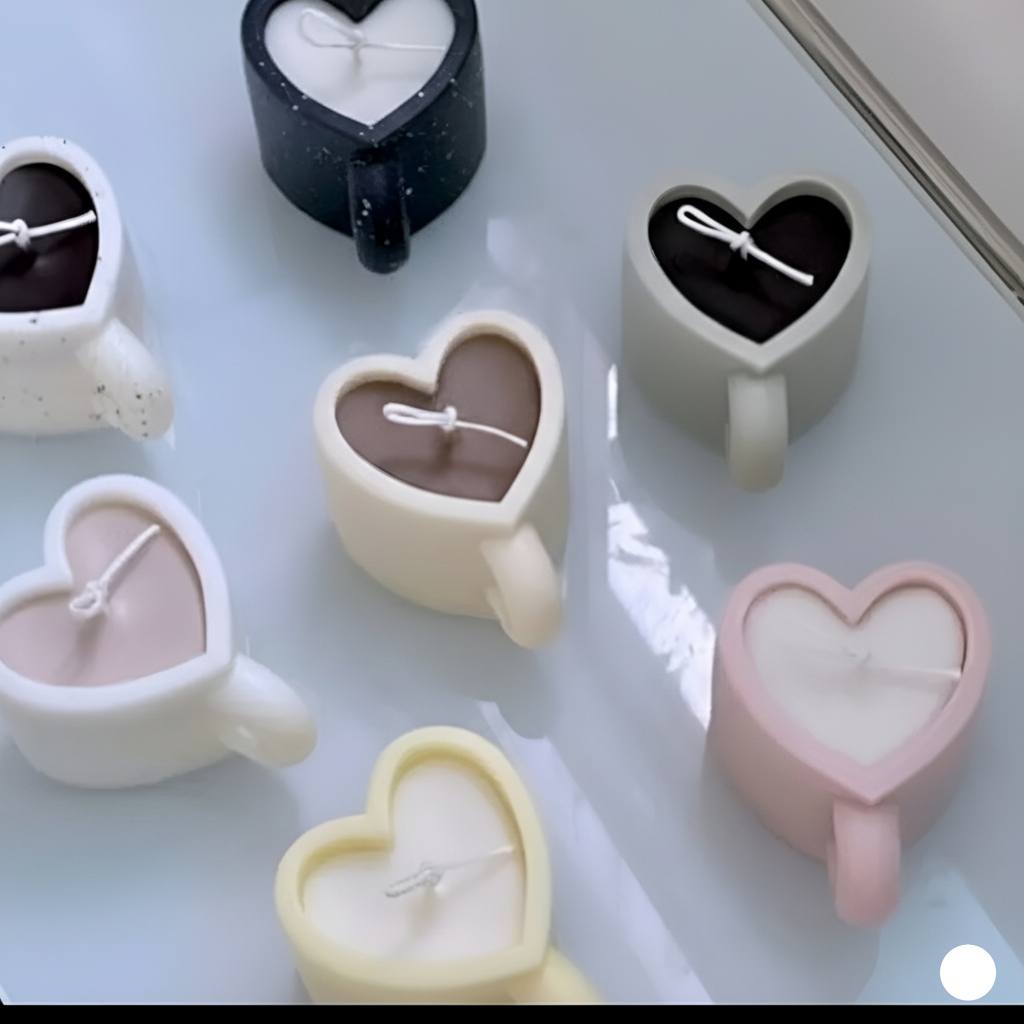 Heart shape Love Candle