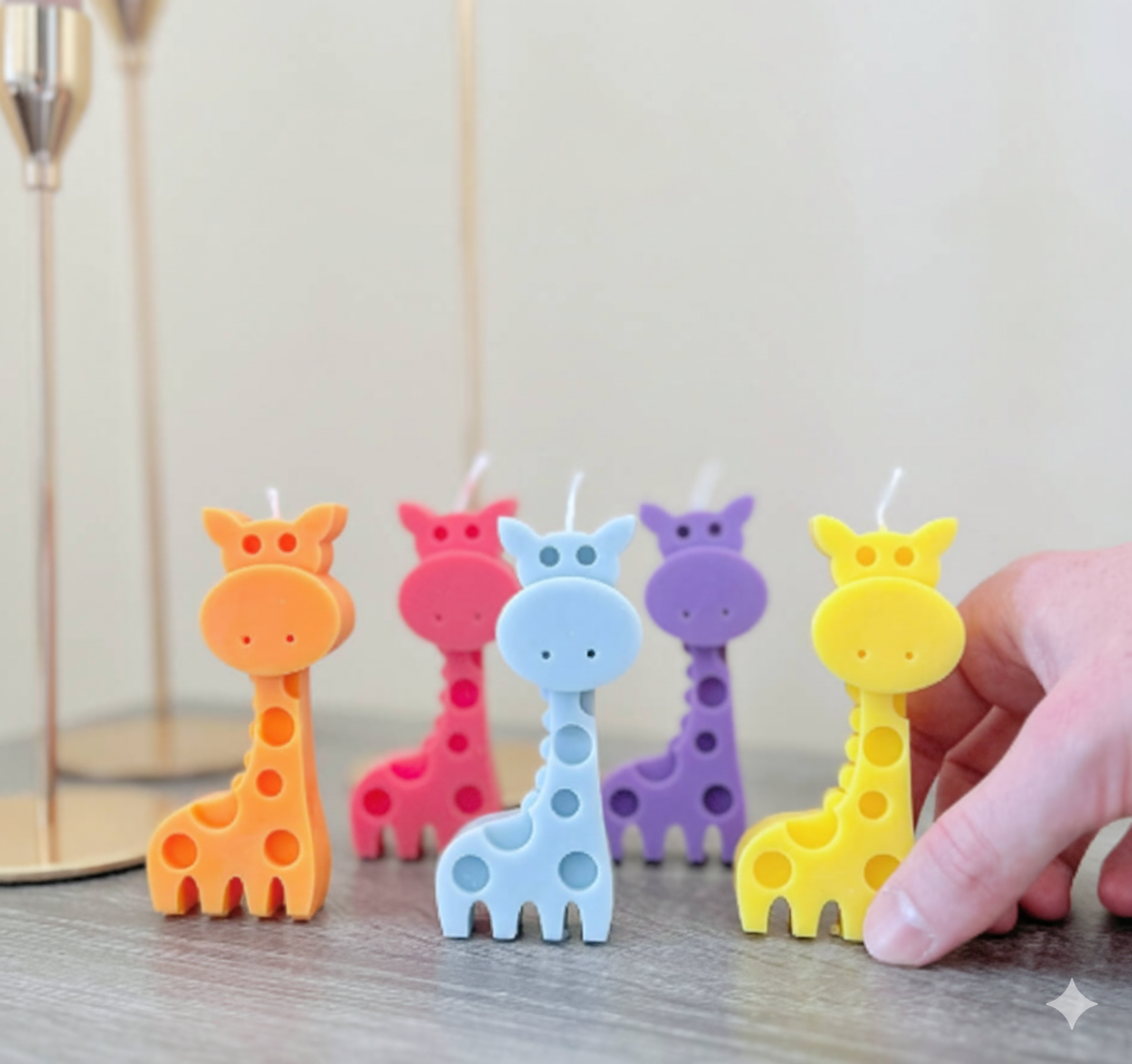 Cutest Giraffe Candles