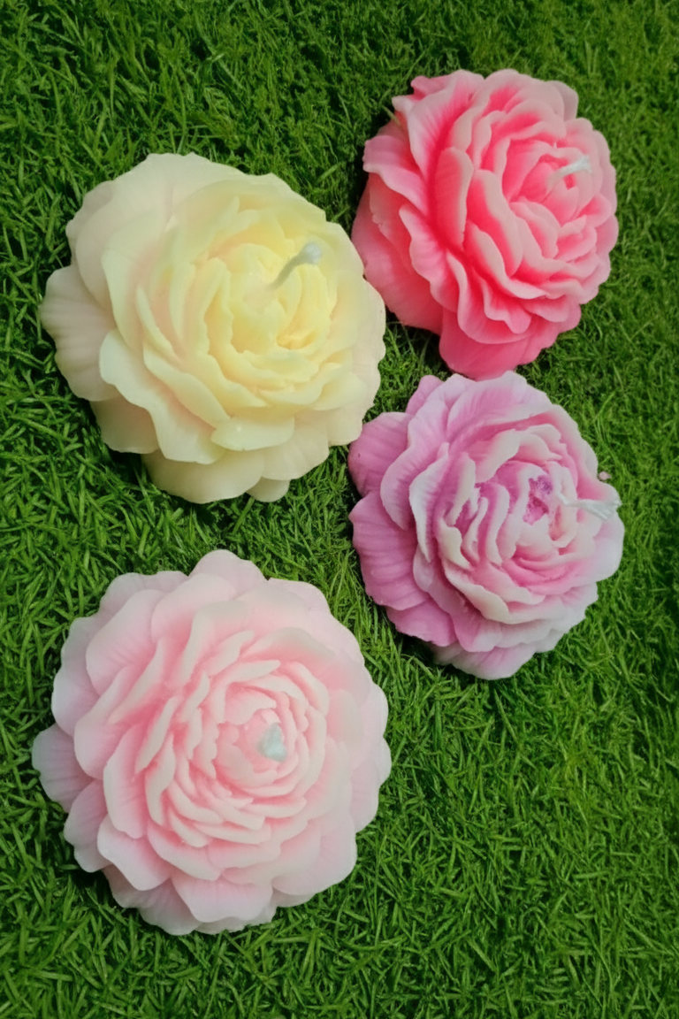 Rose candel |Floral secnted