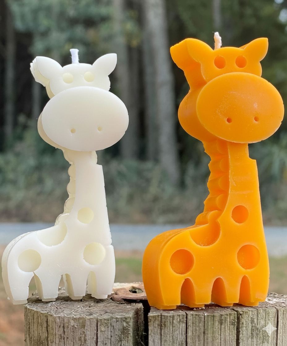 Cutest Giraffe Candles