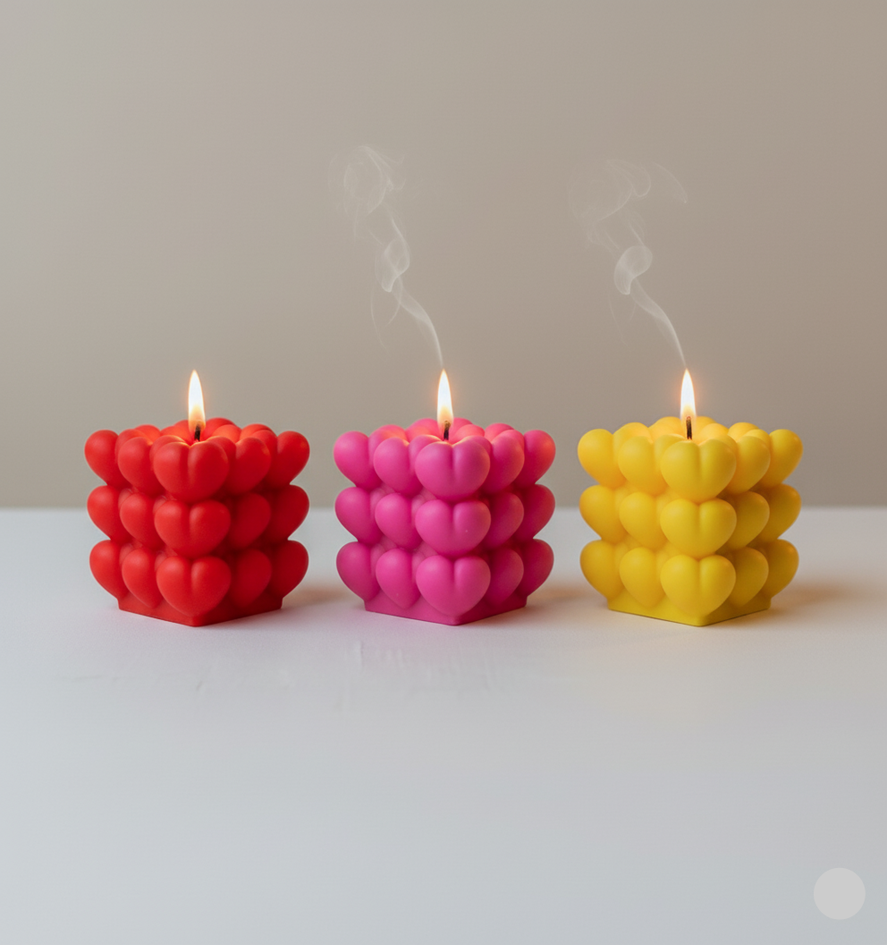The Heartbeat Designer Candles