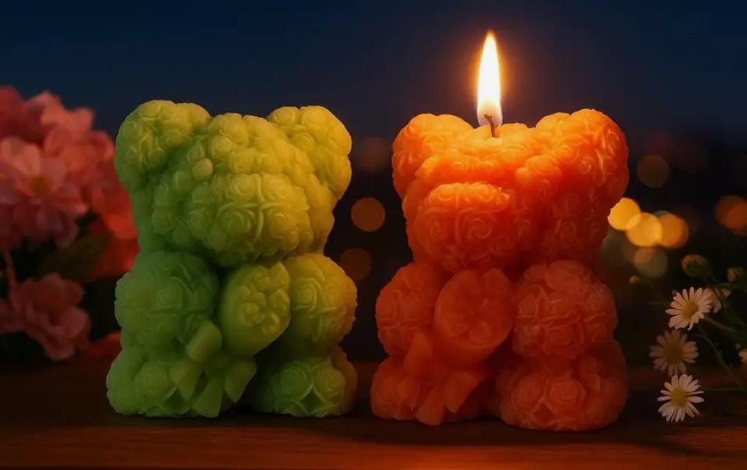 Cuddly Bear Scented Candles